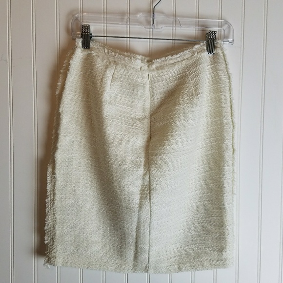 🧚♀️Jennifer Lopez Winter White Gold Stud Skirt - Picture 5 of 8